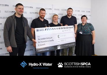 Hydro-X Water Team Reach New Heights for Scottish SPCA!